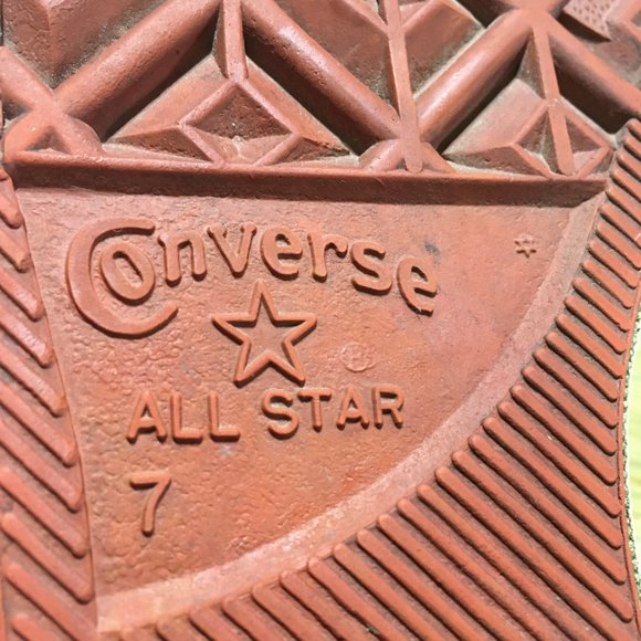 Vintage 80's Rare Converse All Stars- Unisex - Picture 12 of 16